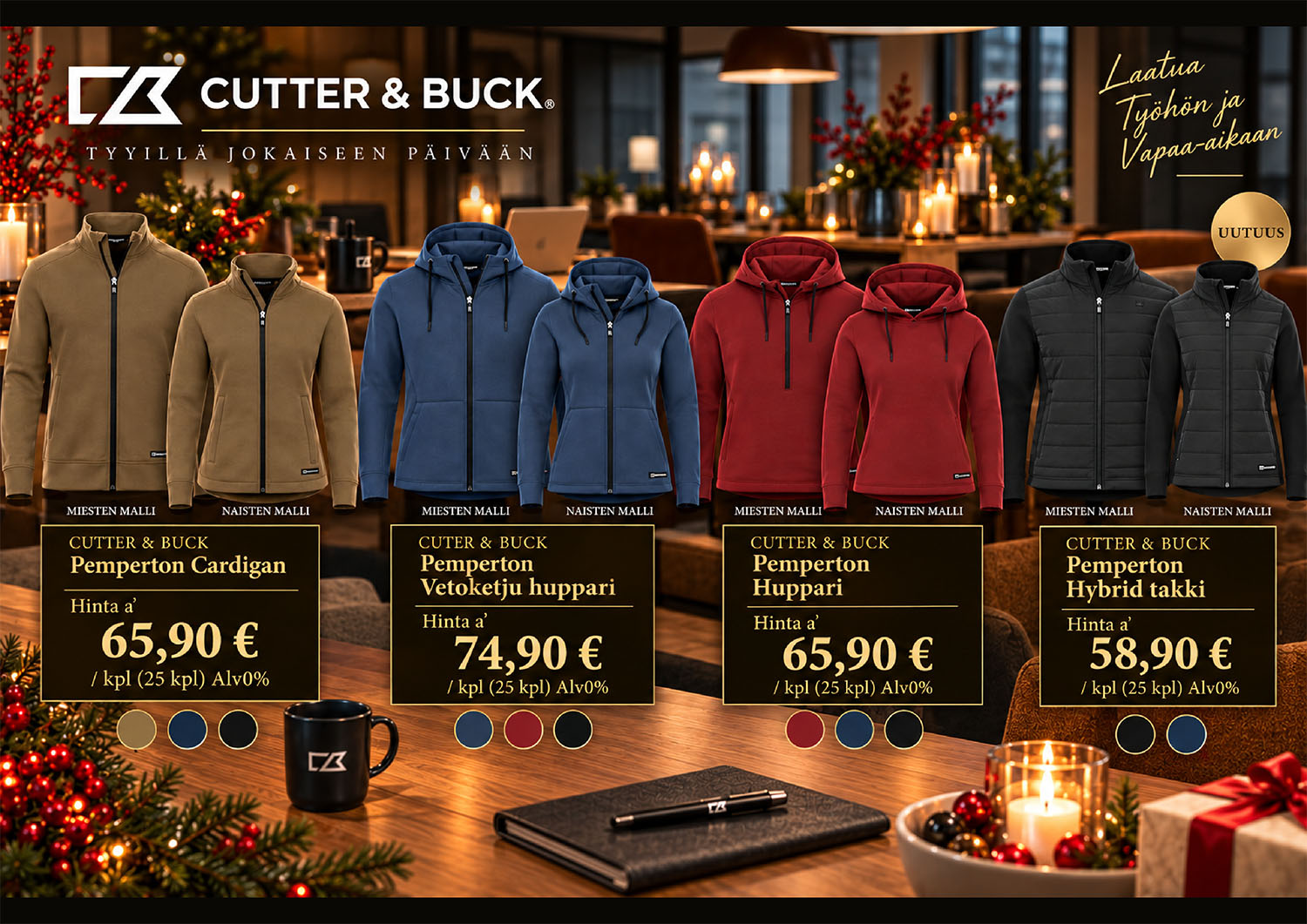 Cutter Buck Joululahjat